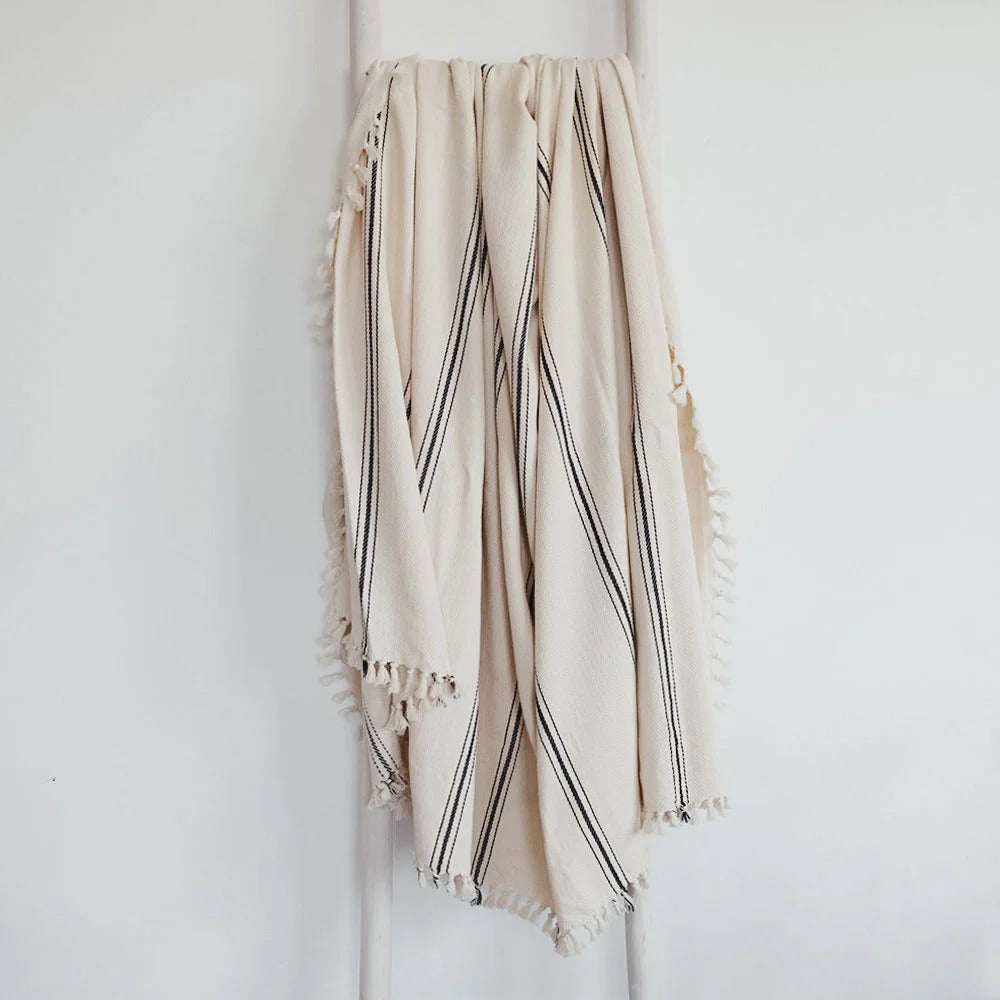 Turkish Striped Cotton Blanket