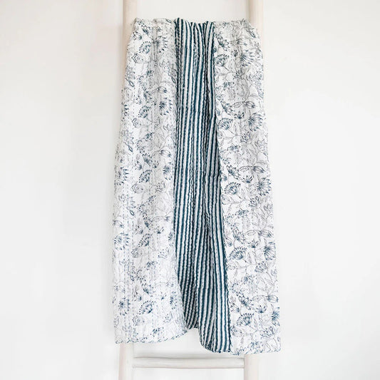 Reversible Kantha Quilt